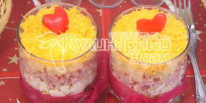 салат тайная страсть