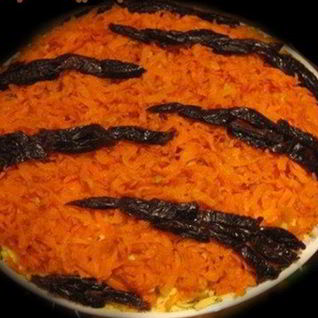 Салат Тигрица