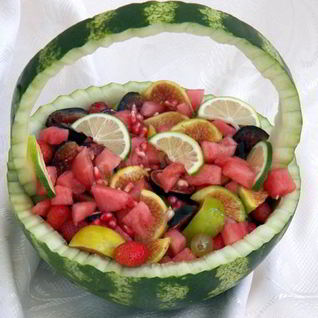 Салат в арбузе