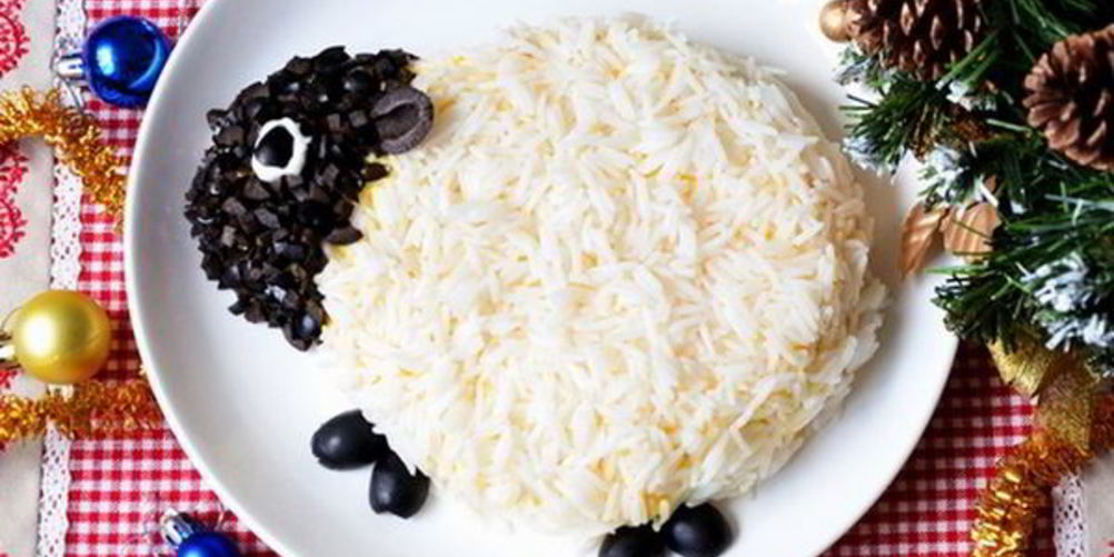 Рецепт слоеный салат овечка с рыбой