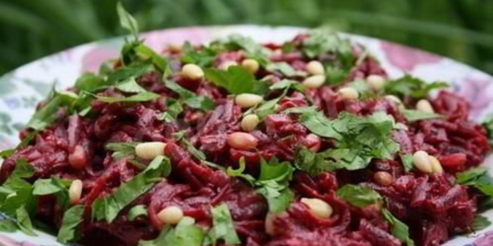 Рецепт свекольно ореховый салат