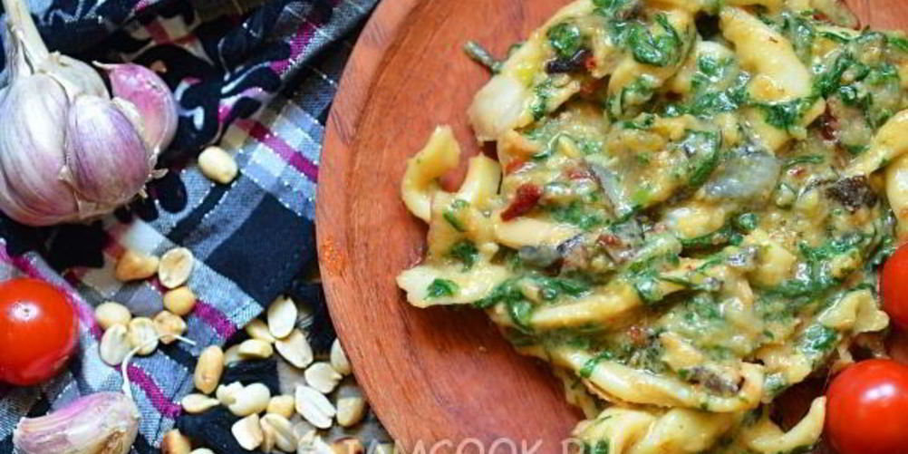 Рецепт африканский соус со шпинатом с рыбой