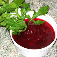 Рецепт Быстрый клюквенный соус
