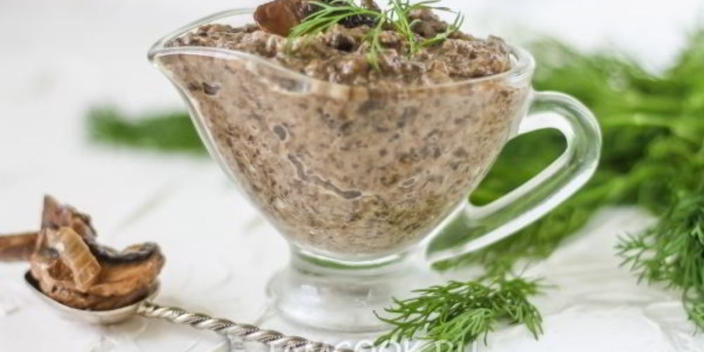 Рецепт грибной соус из замороженных грибов