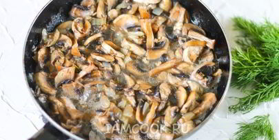 грибной соус из замороженных грибов