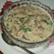 Рецепт Грибной соус со сметаной