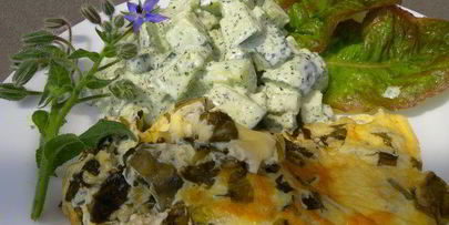 йогуртовый соус с бараго к салату