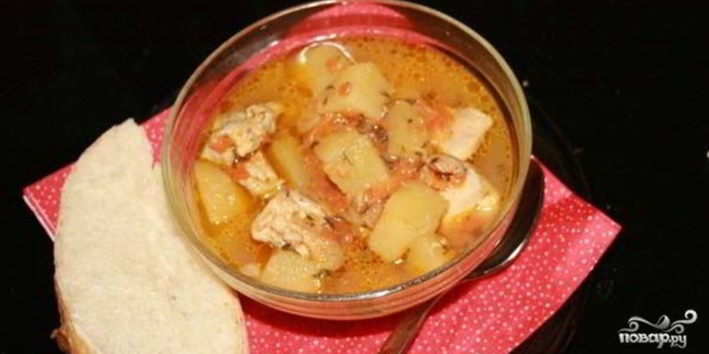 Рецепт картофельный соус с курицей