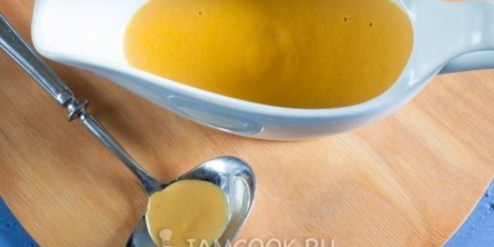 Рецепт морковный соус со сливками