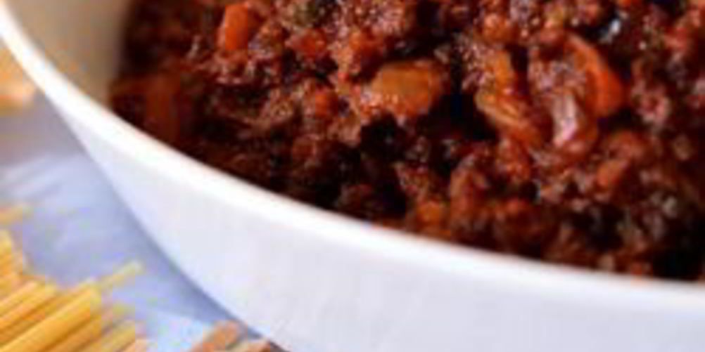Рецепт мясной соус болоньезе