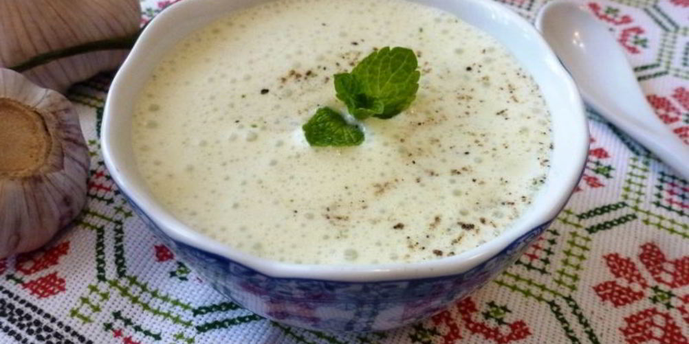 Рецепт мятный соус на кефире