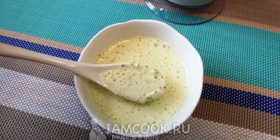 мятный соус на кефире