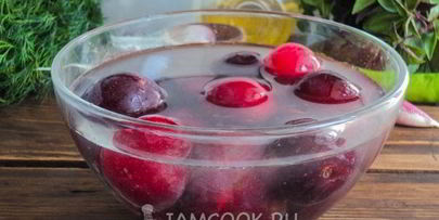 острый соус из алычи