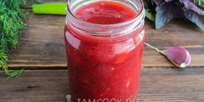 острый соус из алычи