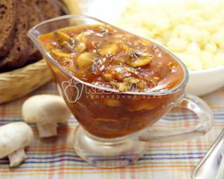 Постный грибной соус