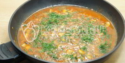 постный грибной соус