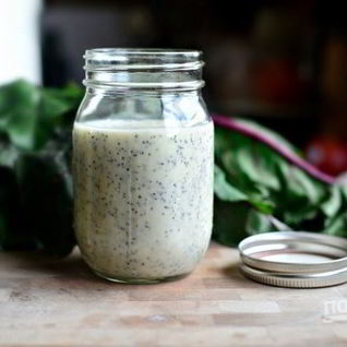 Салатная заправка с медом и маком