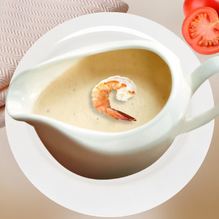 Рецепт Сливочный соус для спагетти с креветками