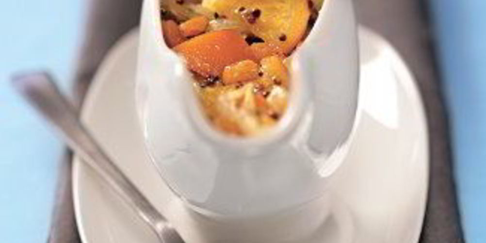 Рецепт соус из апельсинов и лимонов с горчичными зернышками