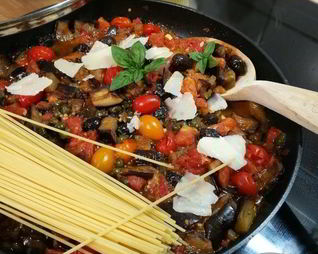 Соус из баклажанов для пасты