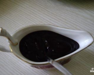 Соус из черной смородины