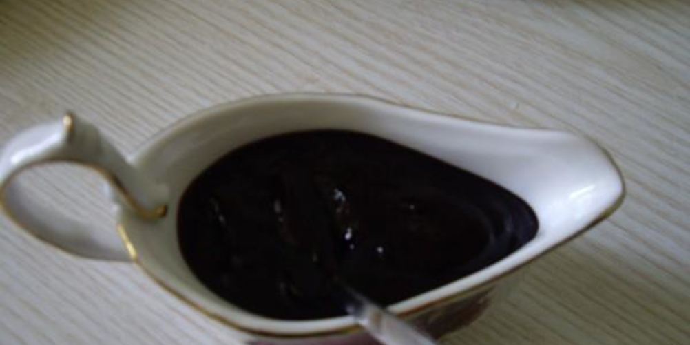 Рецепт соус из черной смородины