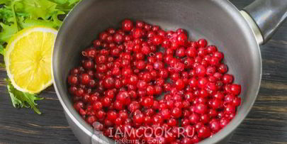 соус из красной смородины к мясу