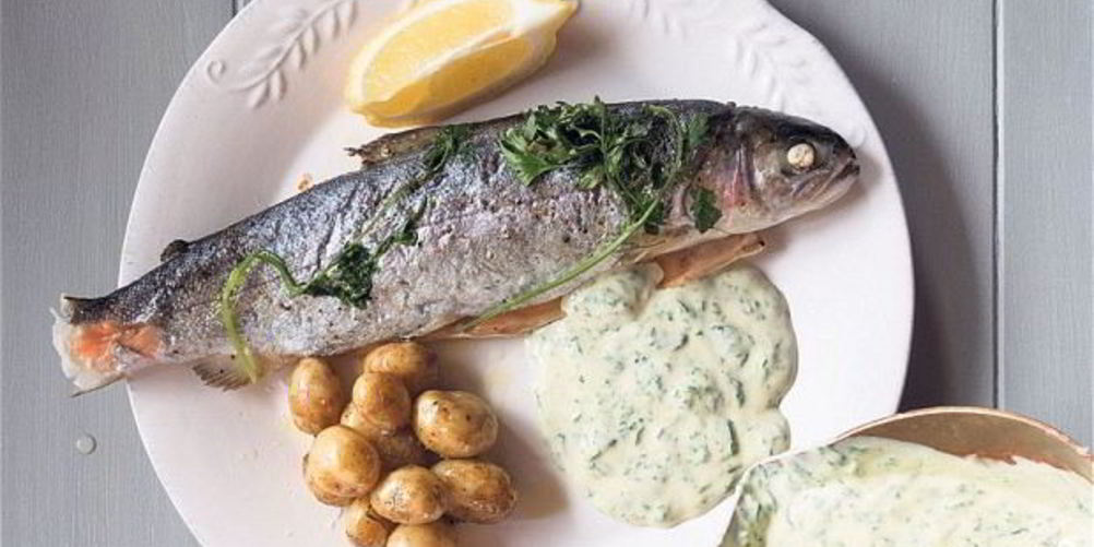 Рецепт соус под форель