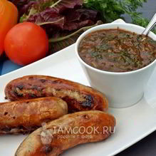 Рецепт Соус Сацебели из томатной пасты