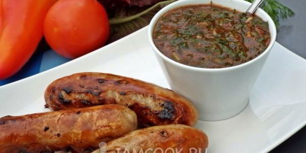 Рецепт соус сацебели из томатной пасты