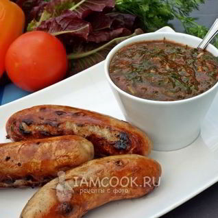 Соус Сацебели из томатной пасты