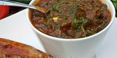 соус сацебели из томатной пасты