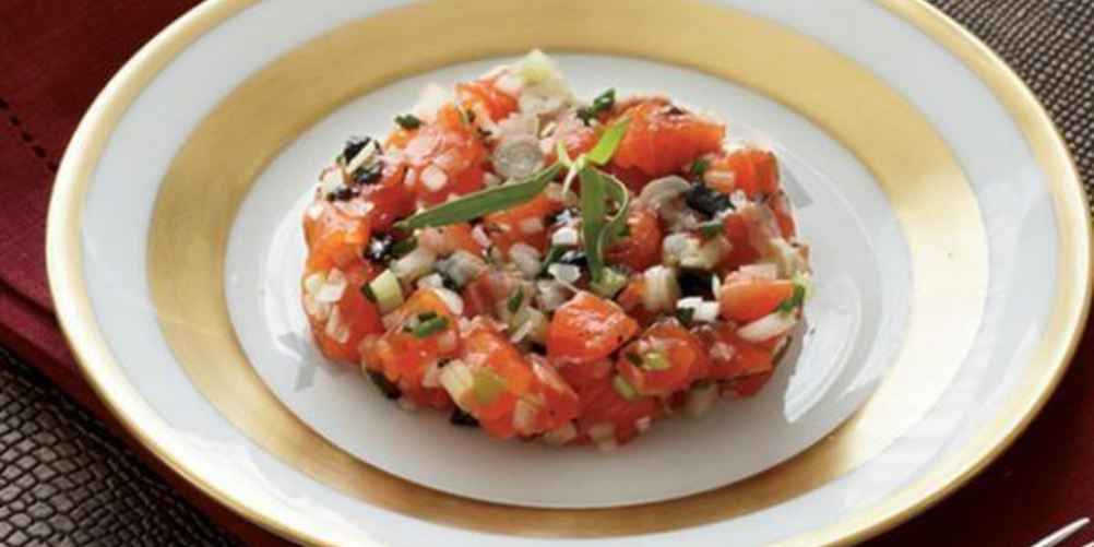 Рецепт тартар из лосося