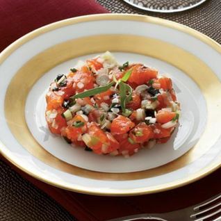 Тартар из лосося