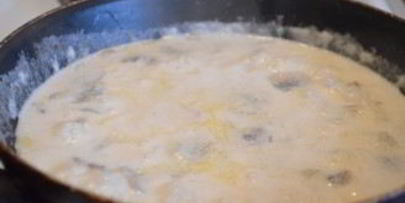 сырно-грибной соус