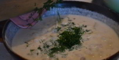 сырно-грибной соус