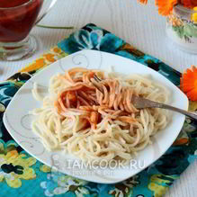 Рецепт Томатный соус для спагетти