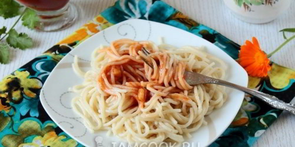 Рецепт томатный соус для спагетти