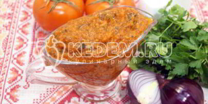 томатный соус с луком