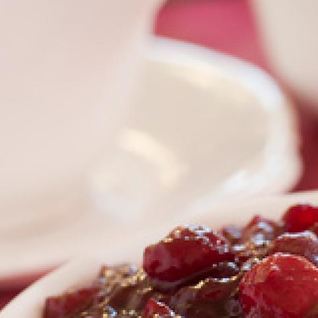 Традиционный клюквенный соус к индейке