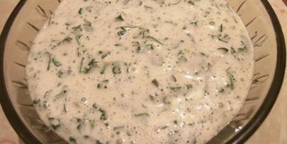 заправка для салатов на майонезной основе