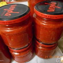 Рецепт Заправка красная из перца и томатов