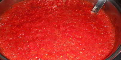 заправка красная из перца и томатов