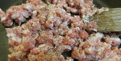 английский стю с фасолью