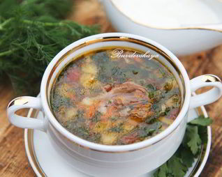 Баклажановый суп