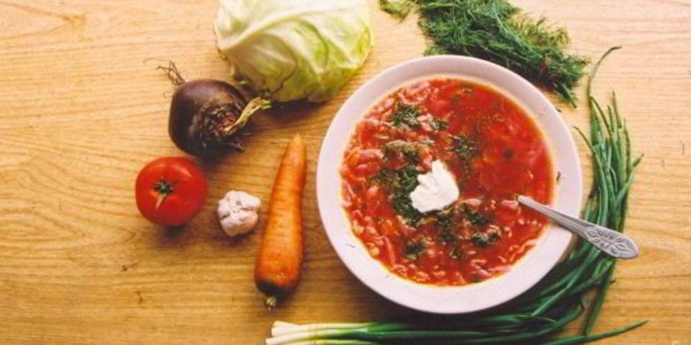 Рецепт борщ без мяса