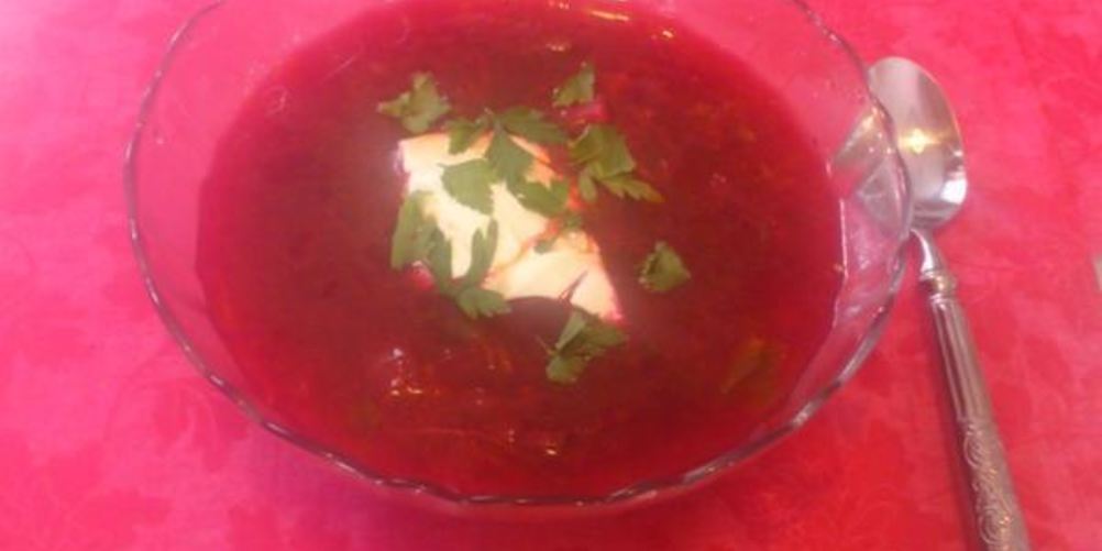 Рецепт борщ домашний