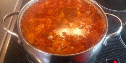 борщ домашний