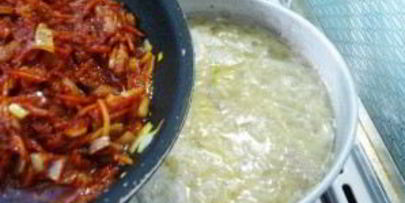 борщ из баранины