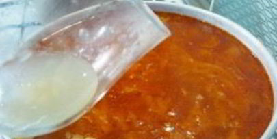 борщ из баранины